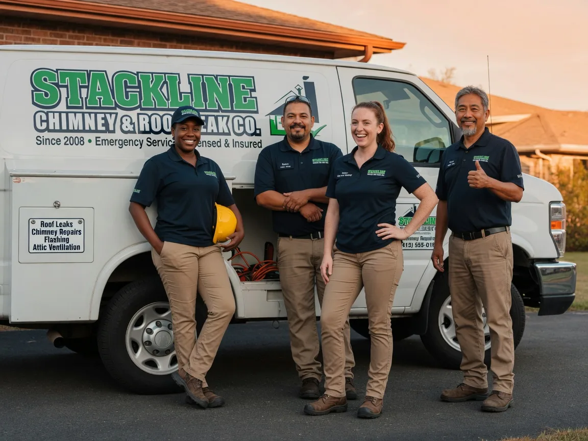 Chimney flashing repair company in Rushford, MN
